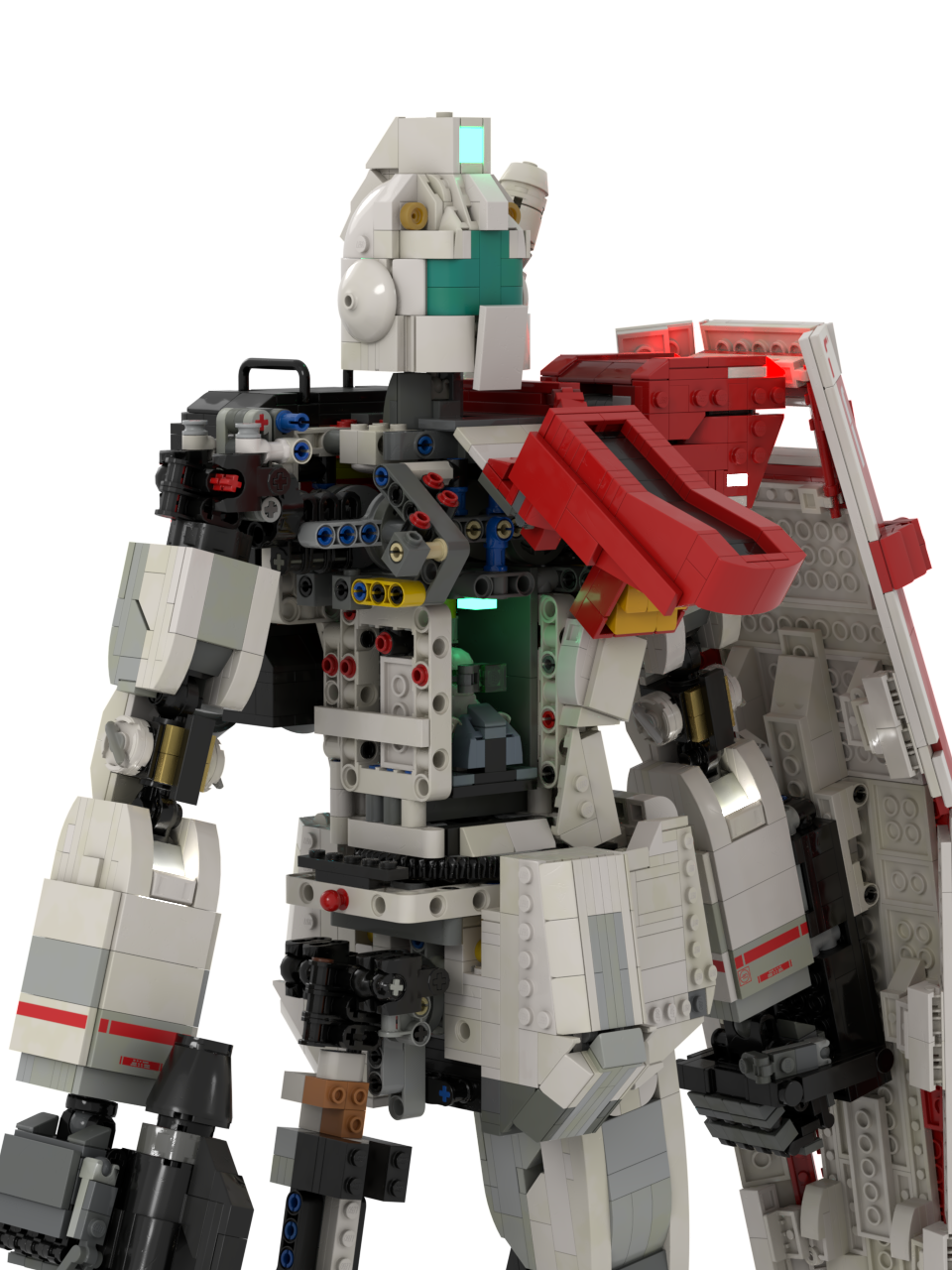Balancing Aesthetics and Stability in Large LEGO Models